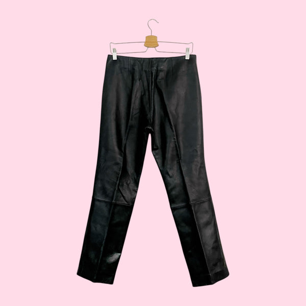 BLACK LEATHER PANTS (8)