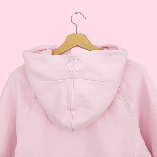 LULULEMON SCUBA OVERSIZED 1/2 ZIP HOODIE (XS/S)