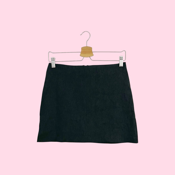 DARK GRAY MINI SKIRT (27)
