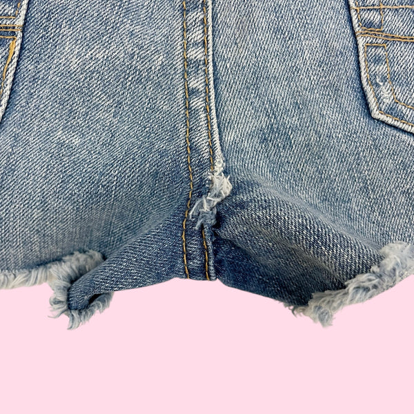 Y2K AMERICAN EAGLE LOW RISE DENIM SHORTS (10)