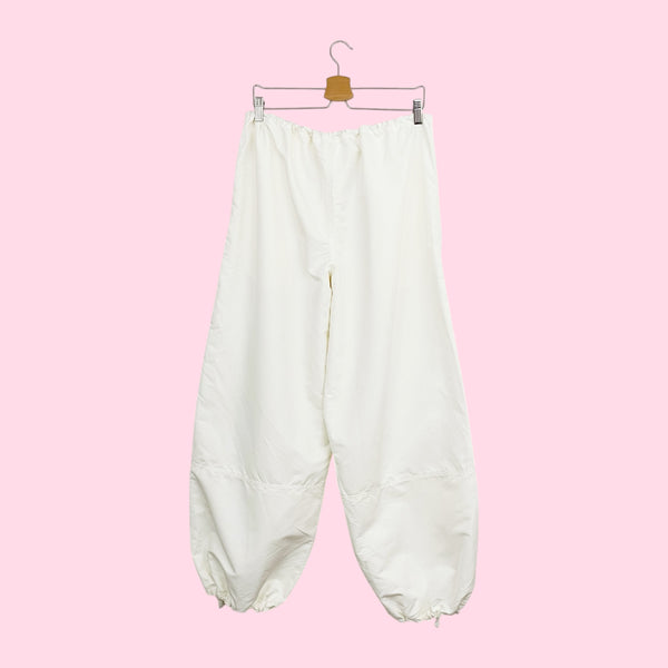 FP MOVEMENT WHITE PARACHUTE PANTS (L)