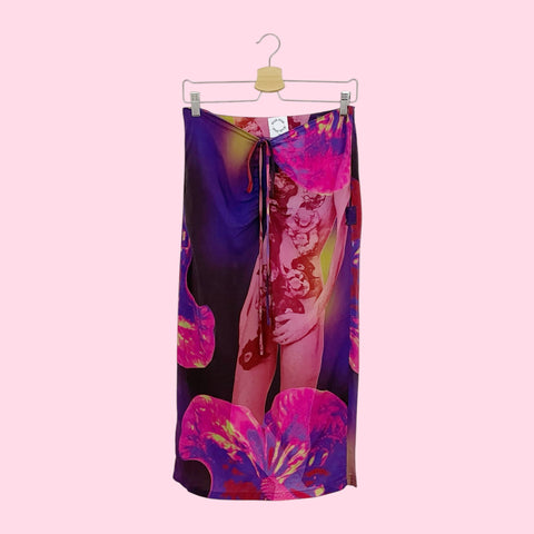 WITH JEAN NAOMI SKIRT IN FLAMBOYANT ANTHURIUM (S)