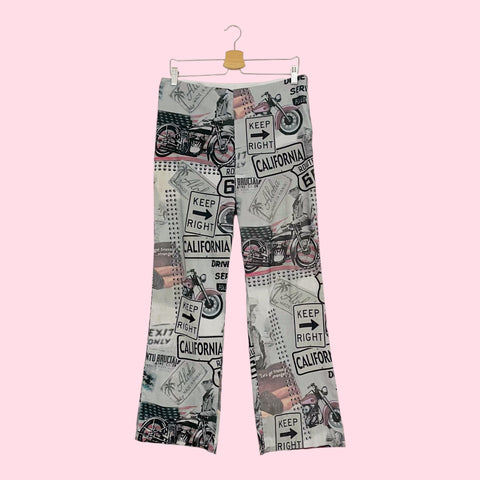 MOTORCYCLE ALL OVER PRINT PANTS (32)