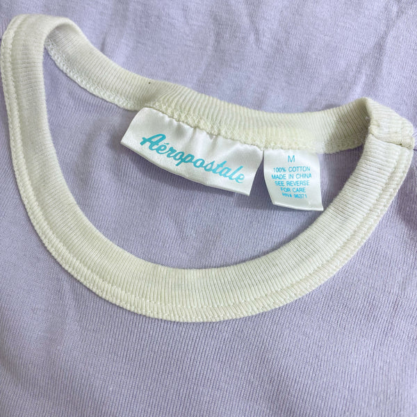 Y2K AEROPOSTALE PILLOW FIGHTER BABY TEE (M)