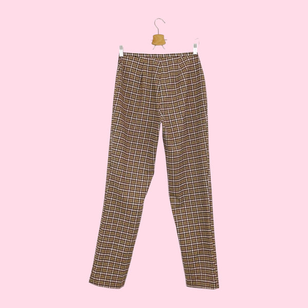 TAN PLAID PANTS (28)