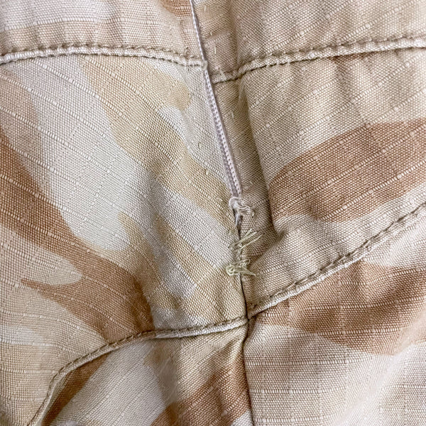 DKNY TAN CAMO PANELED MIDI SKIRT (8)