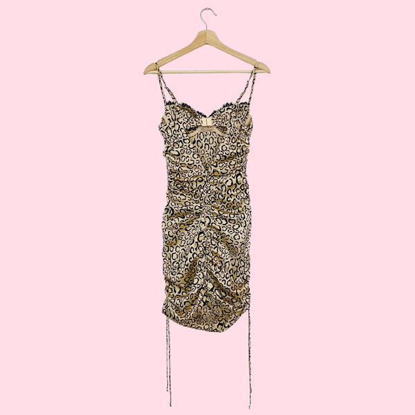 FOR LOVE & LEMONS FRANKIE DRESS LEOPARD (S)