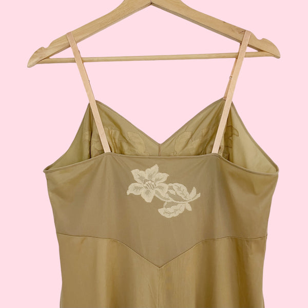 50S VANITY FAIR SLIP DRESS (M)