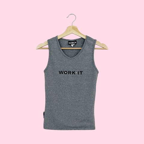 WORK IT TANK TOP (S)