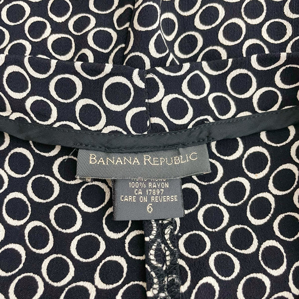 BLACK + CREAM PRINTED RAYON MINI SKORT (26)