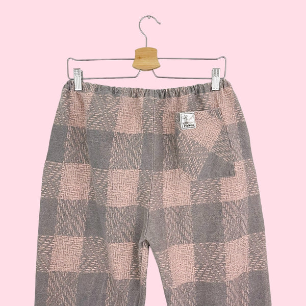 PRINTED COTTON DRAWSTRING PANTS (M)