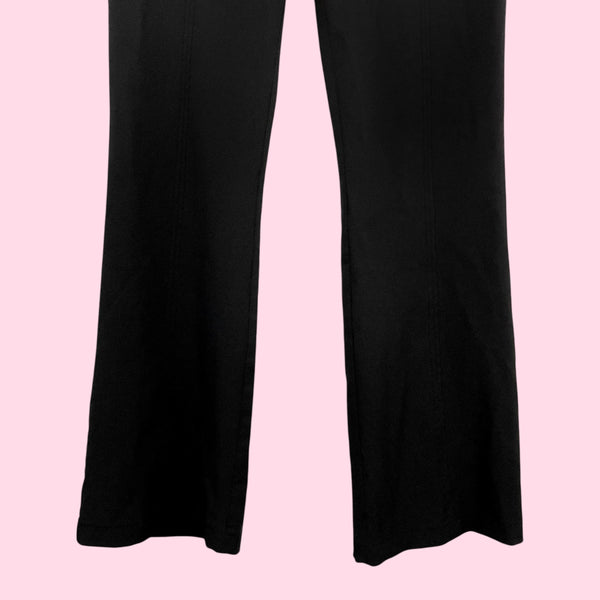 Dkny Jeans Black Center Seam Bootcut Pants (8)