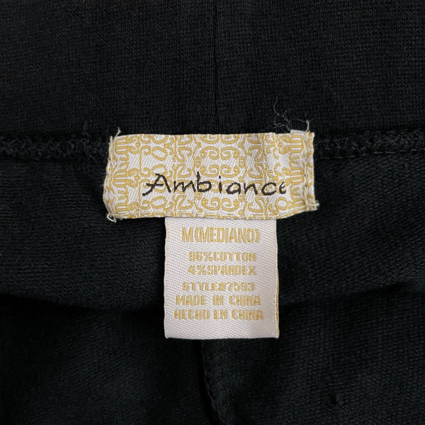 BLACK MICRO MINI SKORT (S)