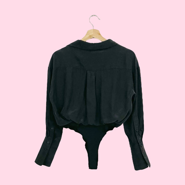 GAUGE81 BLACK KURA BODYSUIT (XS)