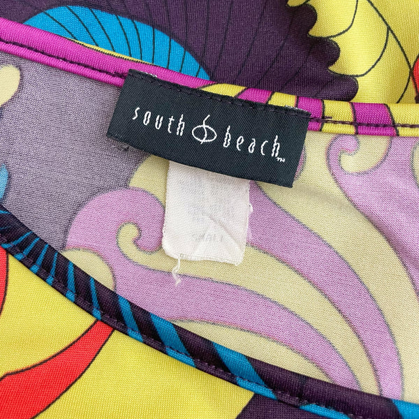 PSYCHEDELIC PRINT TOP (S)