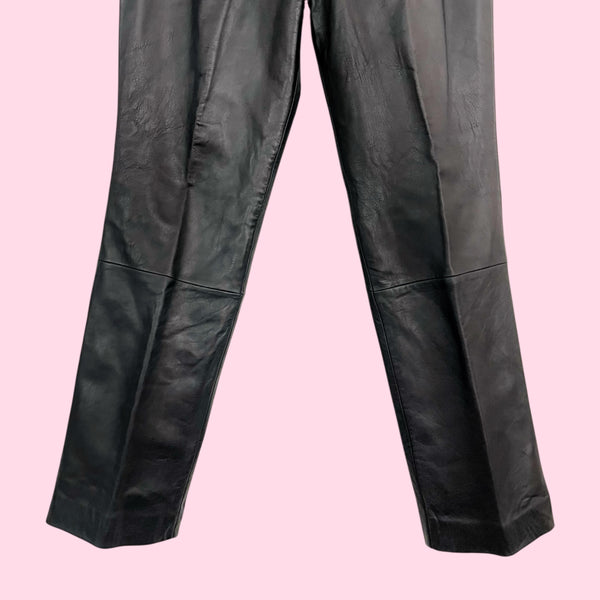BLACK LEATHER PANTS (8)