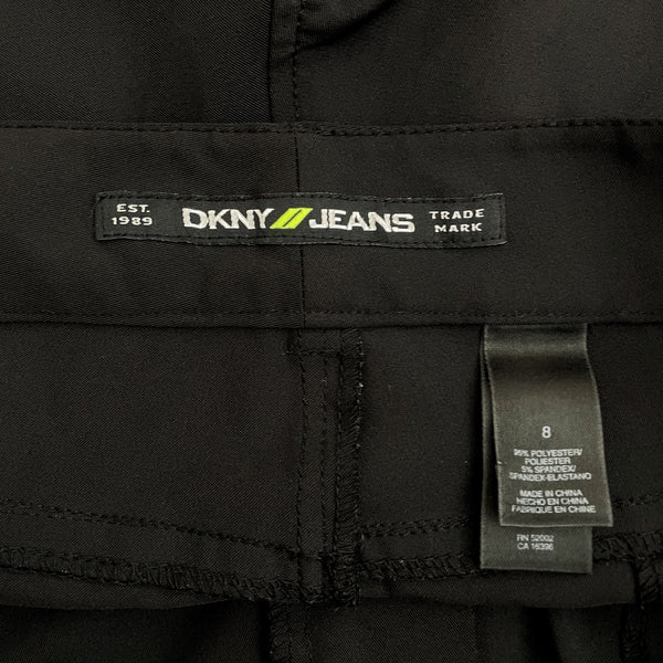 Dkny Jeans Black Center Seam Bootcut Pants (8)