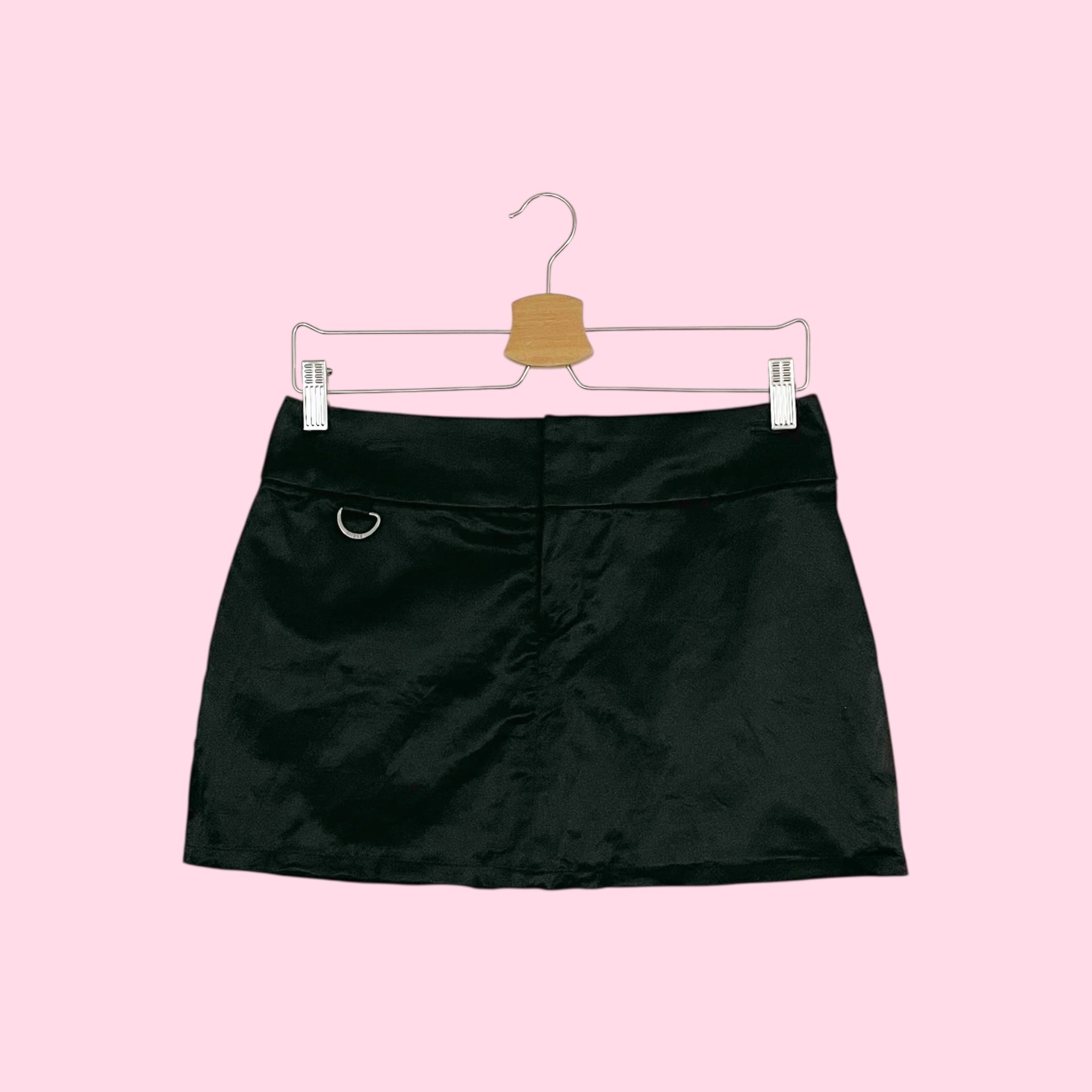 GUESS JEANS BLACK MINI SKIRT (28)