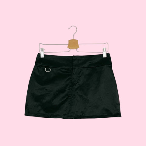 GUESS JEANS BLACK MINI SKIRT (28)