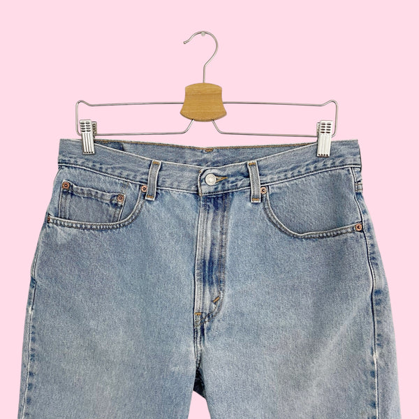 Levi's 505 Long Denim Shorts (32)