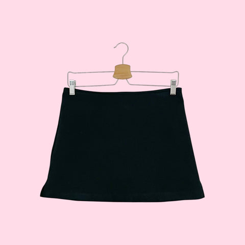 BLACK MINI SKORT (M)