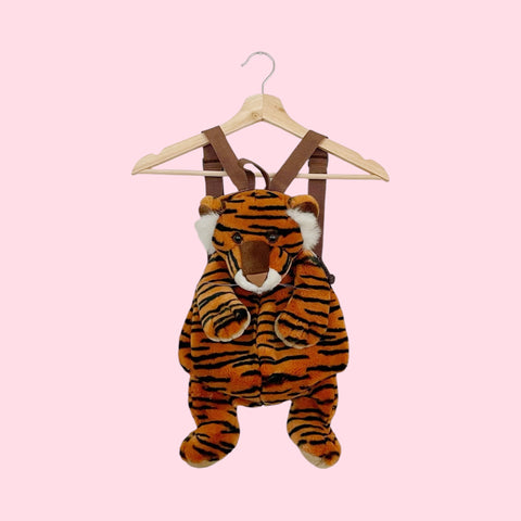 TIGER PLUSH BACKPACK