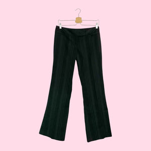 Y2K BLACK STRIPED OFFICE SIREN PANTS (7)