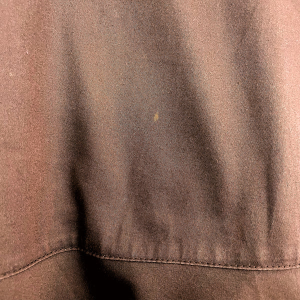 Brown Paneled Midi Skirt (20W)