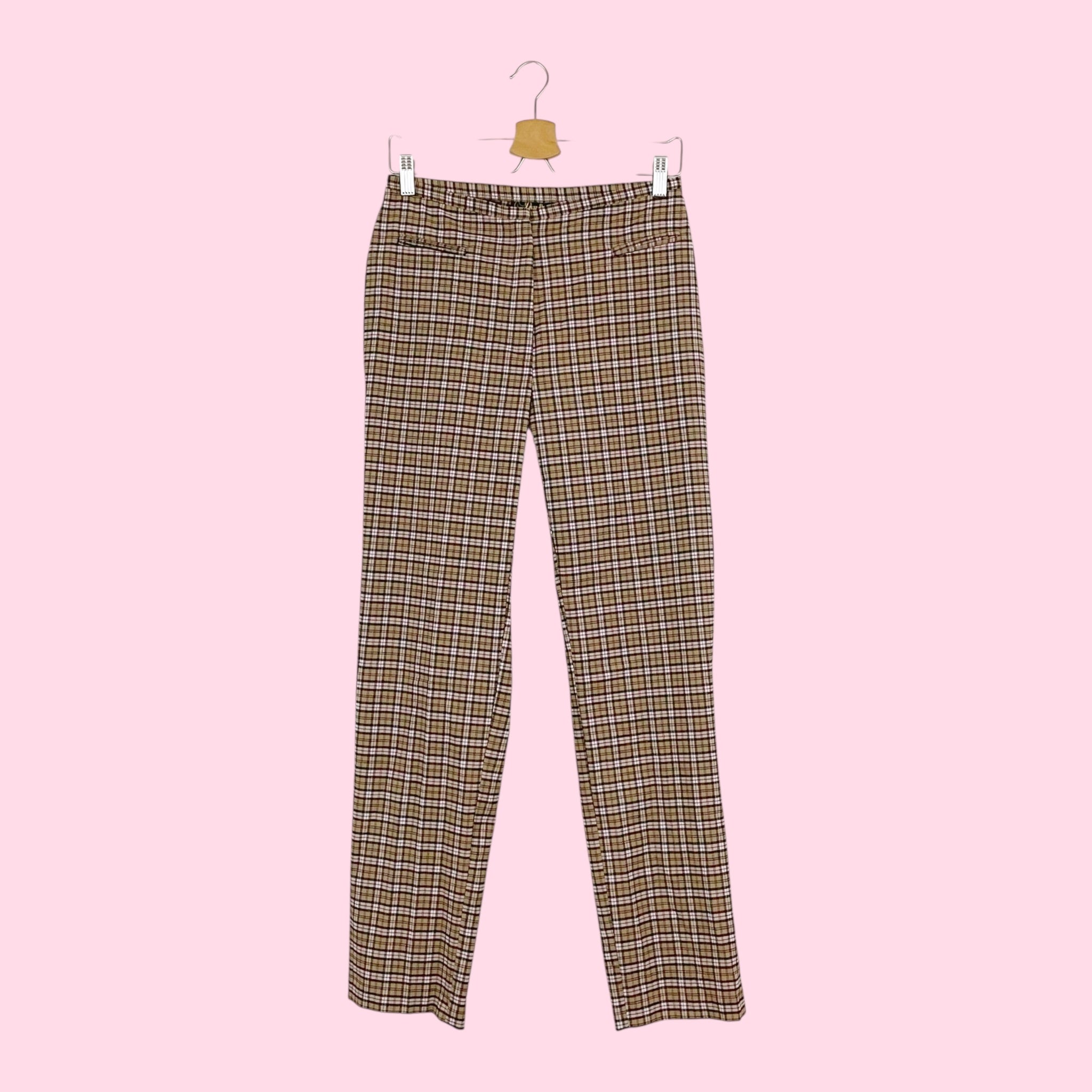 TAN PLAID PANTS (28)