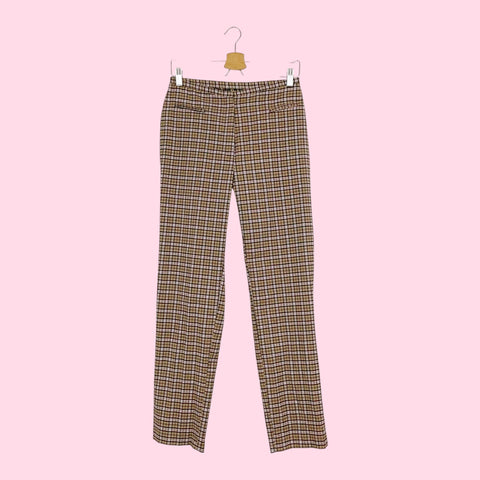 TAN PLAID PANTS (28)