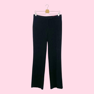 BLACK + PINK PINSTRIPE OFFICE PANTS (9)