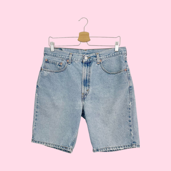 Levi's 505 Long Denim Shorts (32)