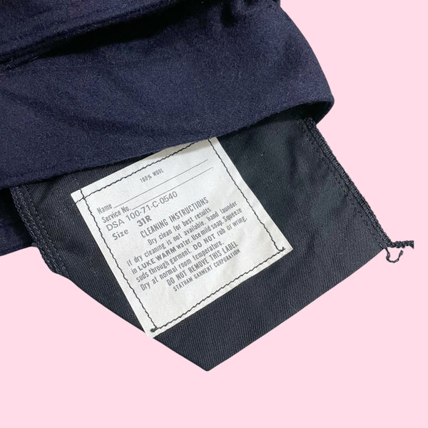 VINTAGE US NAVY WOOL PANTS (30)