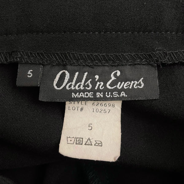 BLACK LOW RISE WIDE LEG PANTS (5)
