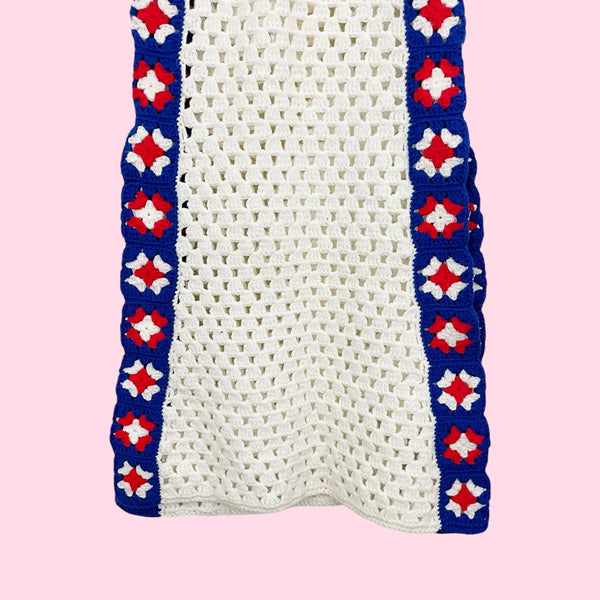 GRANNY BLANKET MAXI DRESS (S/M)