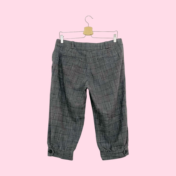 Y2K Gray Plaid Knickers (10)