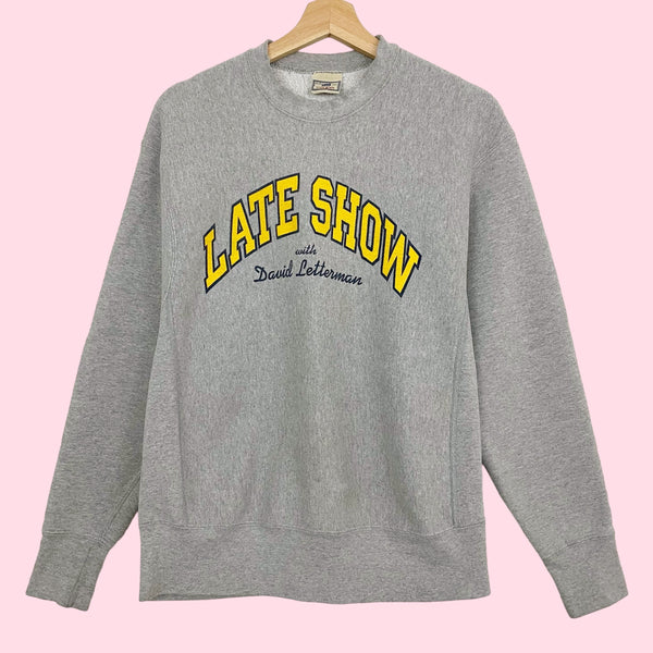 LATE SHOW W/ DAVID LETTERMAN SWEATSHIRT (M)