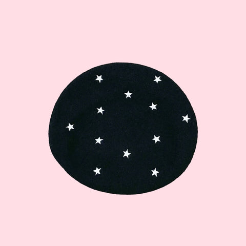 VALFRE STAR EMBROIDERED BERET