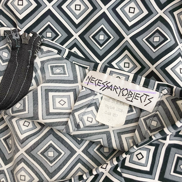 GEOMETRIC PRINT MAXI SKIRT (27)