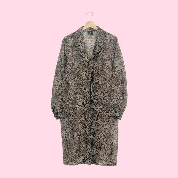90s Cheetah Print Sheer Jacket (16)