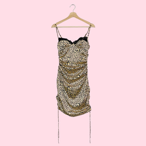 FOR LOVE & LEMONS FRANKIE DRESS LEOPARD (S)