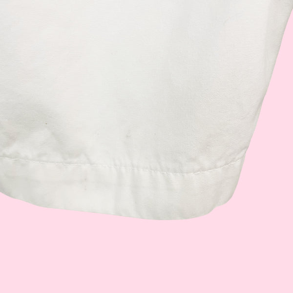 VINTAGE LEE WHITE OVERALLS (S/M)