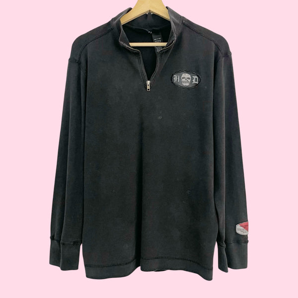 HARLEY DAVIDSON 1/4 ZIP THERMAL (M)