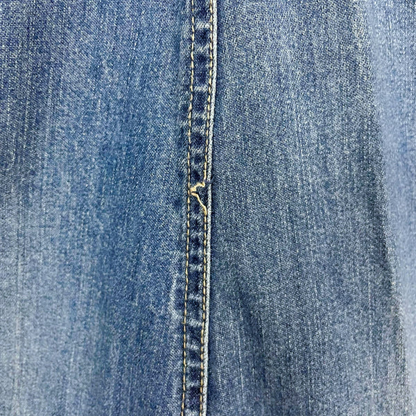 DENIM CARGO OVERALL SHORTS (XL)