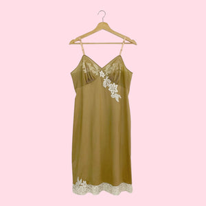 50S VANITY FAIR SLIP DRESS (M)