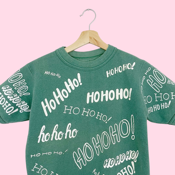 60S GREEN GIANT HO HO HO SWEATSHIRT (S)