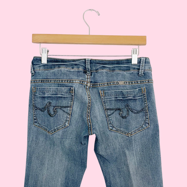 Y2K Low Rise Bootcut Jeans (2)