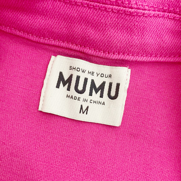 SHOW ME YOUR MUMU JACKSONVILLE CROPPED JUMPSUIT (M)