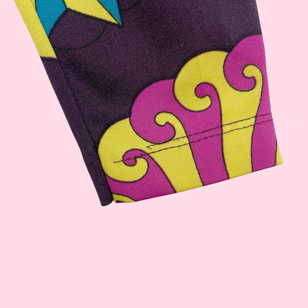 PSYCHEDELIC PRINT TOP (S)