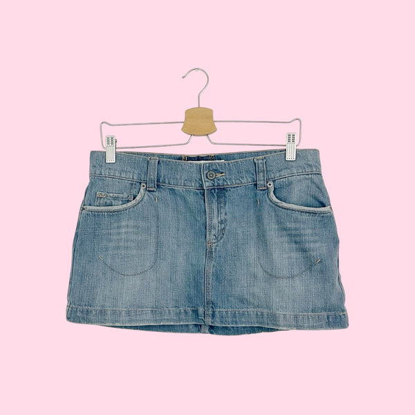 Y2K Denim Mini Skirt (9)